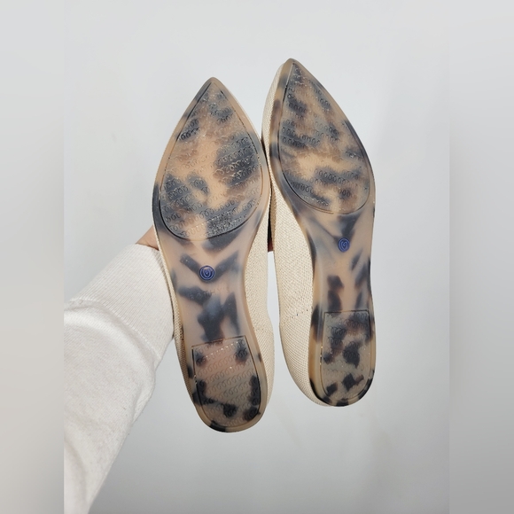Rothy's The Point Women Beige Slip-On Flats, Size 7.5 - Picture 4 of 6